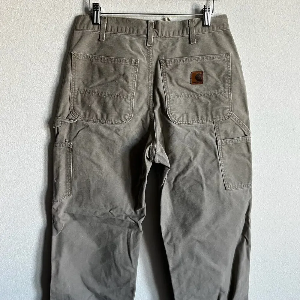 Carhartt B11 DES brown work wear carpenter pants